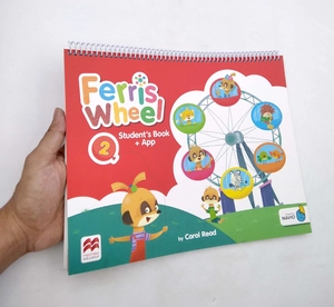 bộ ferris wheel level 2 student's book with navio app