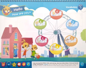 bộ ferris wheel level 3 student's book with navio app
