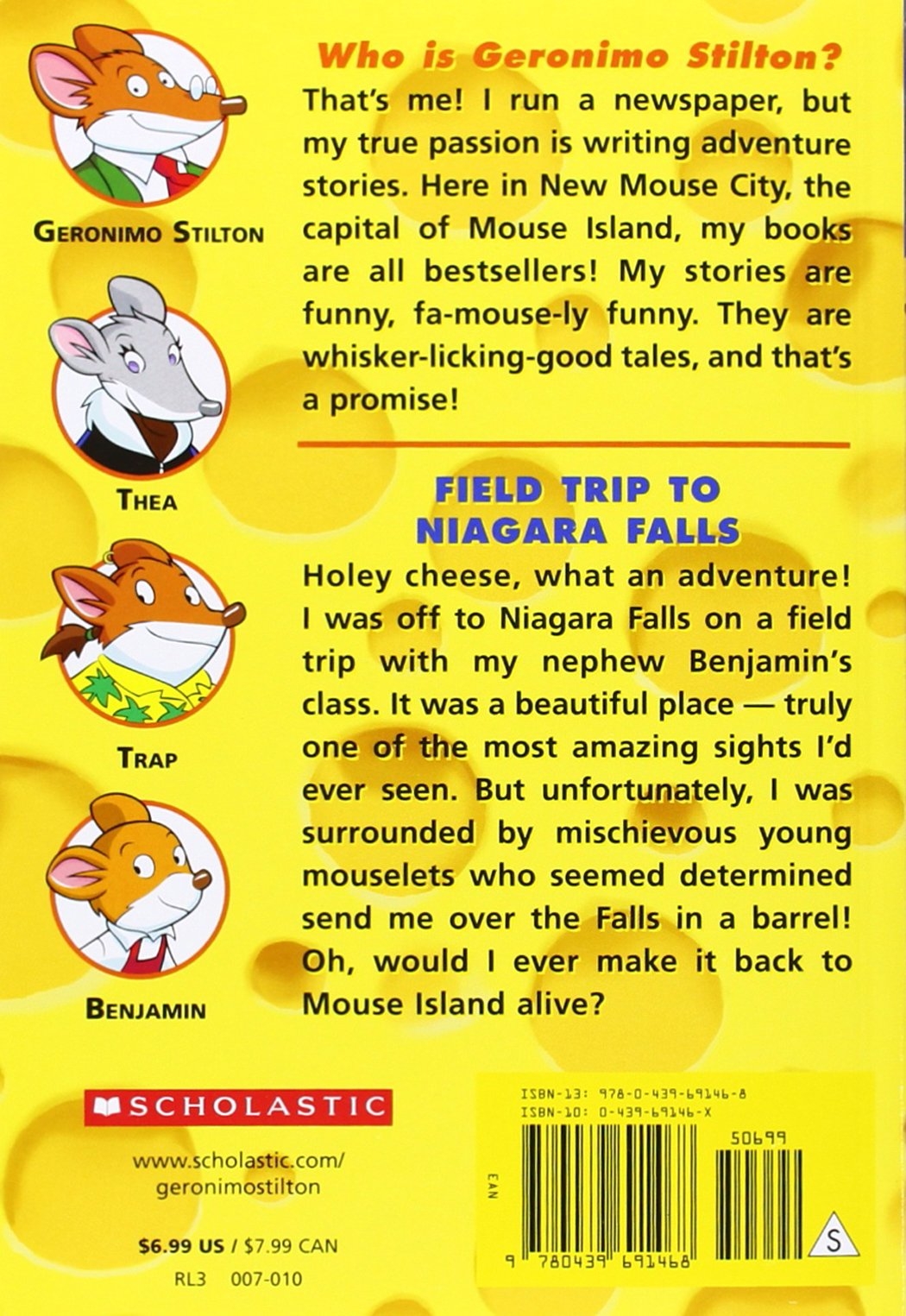 bộ field trip to niagara falls (geronimo stilton no. 24)