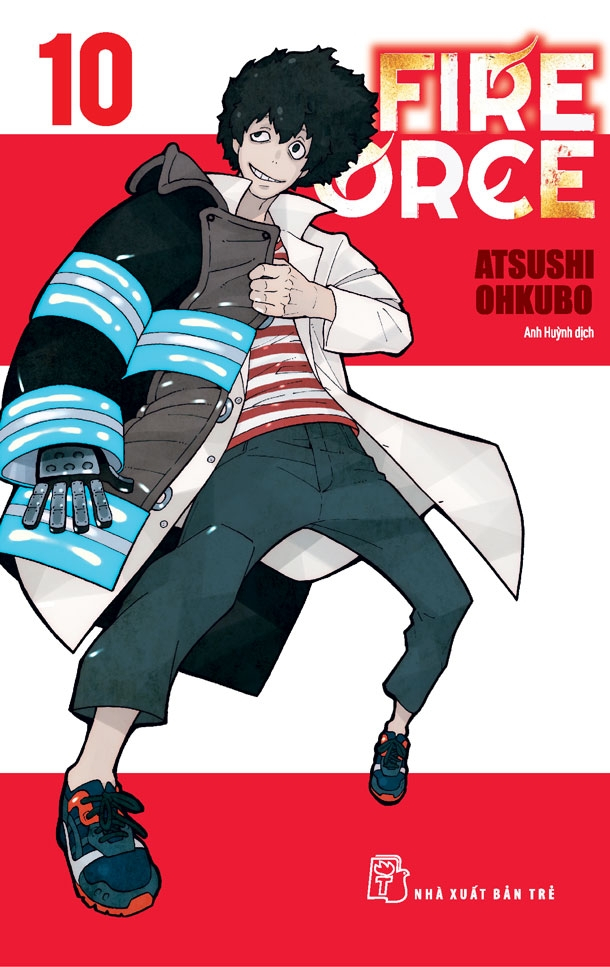 bộ fire force - tập 10 - tặng kèm bookmark giấy hình nhân vật