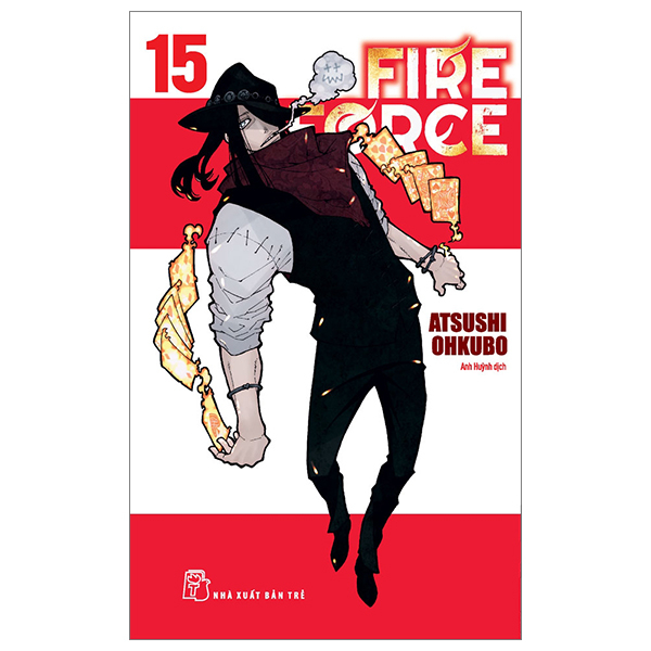 bộ fire force - tập 15 - tặng kèm bookmark giấy hình nhân vật