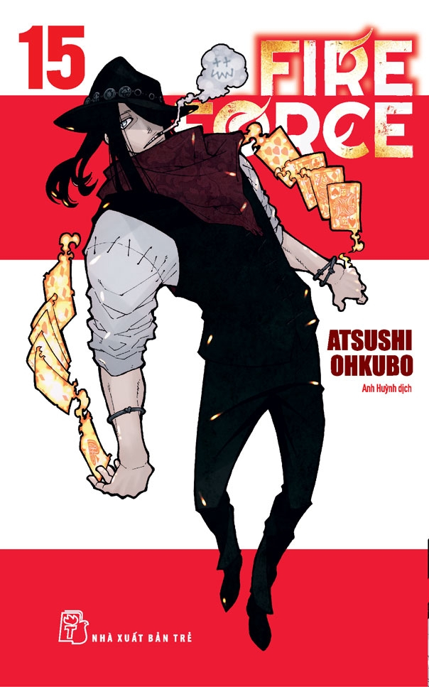 bộ fire force - tập 15 - tặng kèm bookmark giấy hình nhân vật