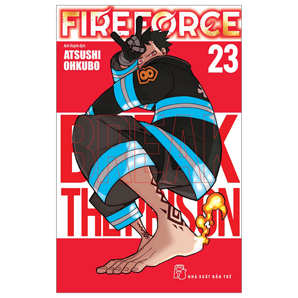 bộ fire force - tập 23 - tặng kèm bookmark giấy hình nhân vật