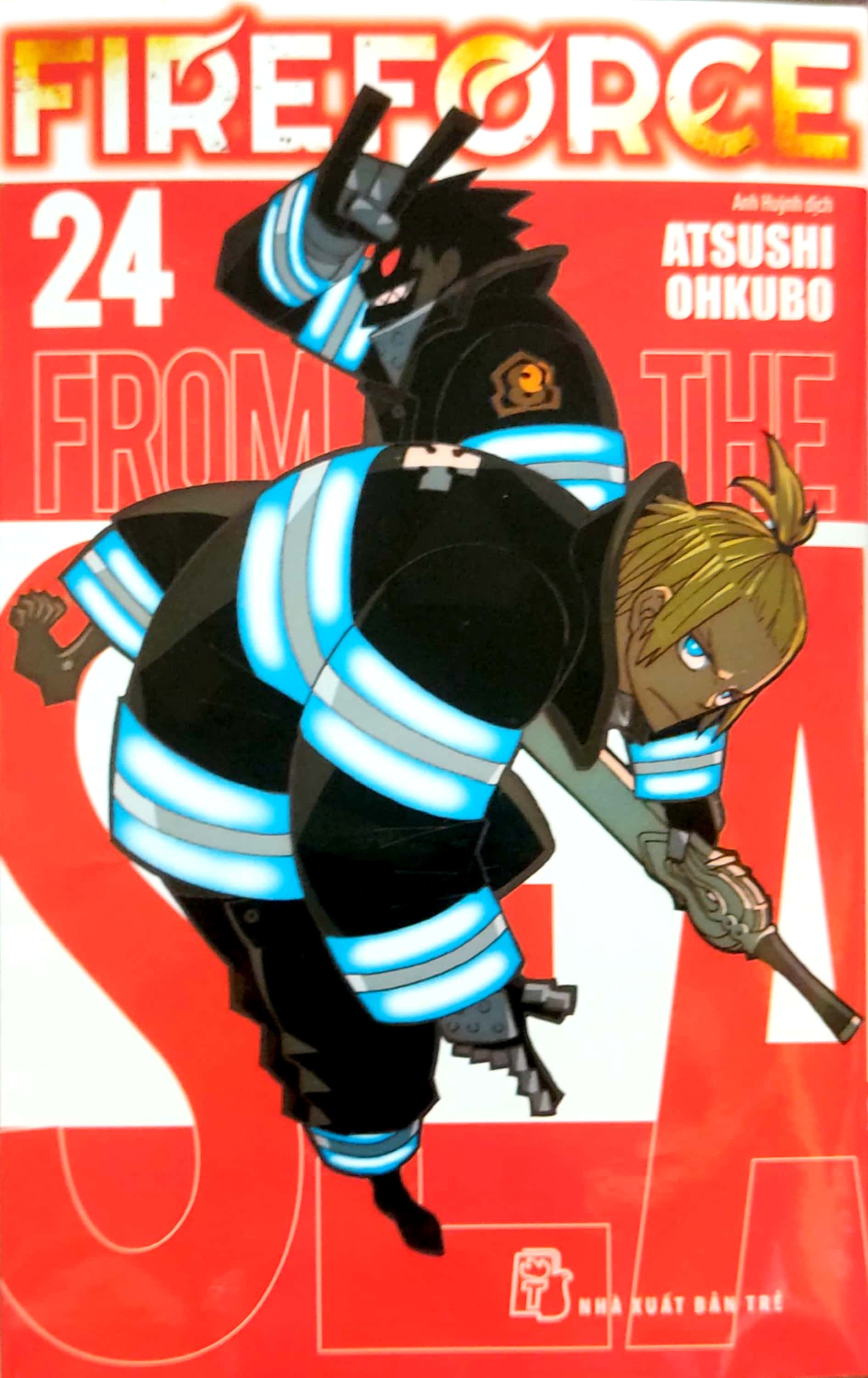 bộ fire force - tập 24 - tặng kèm bookmark giấy hình nhân vật