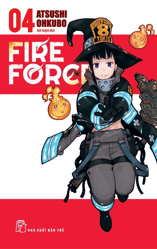 bộ fire force - tập 4 - tặng kèm bookmark giấy hình nhân vật