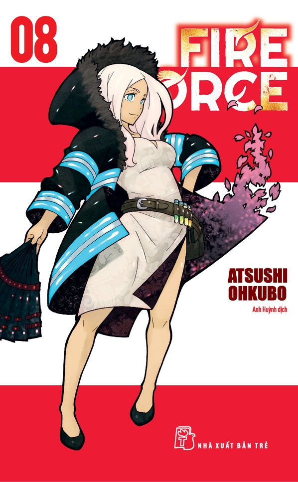 bộ fire force - tập 8 - tặng kèm bookmark giấy hình nhân vật