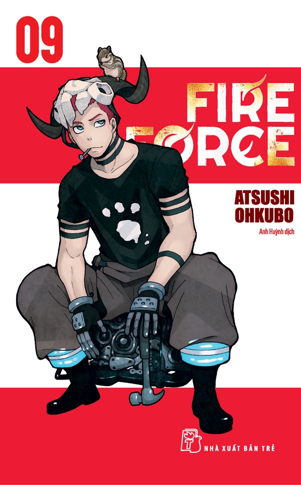 bộ fire force - tập 9 - tặng kèm bookmark giấy hình nhân vật