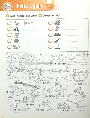 bộ first explorers 2 activity book