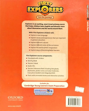 bộ first explorers 2 activity book