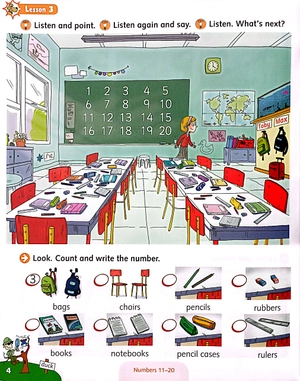 bộ first explorers 2 class book