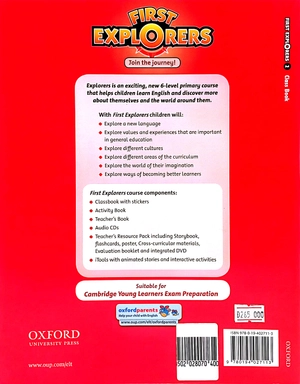 bộ first explorers 2 class book