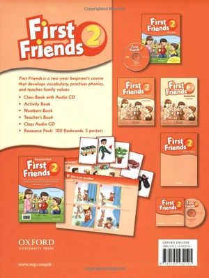 bộ first friends 2 class book pack