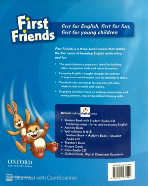 bộ first friends 2: student book and audio cd pack (american english)