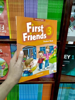 bộ first friends 3 student book and audio cd pack amed