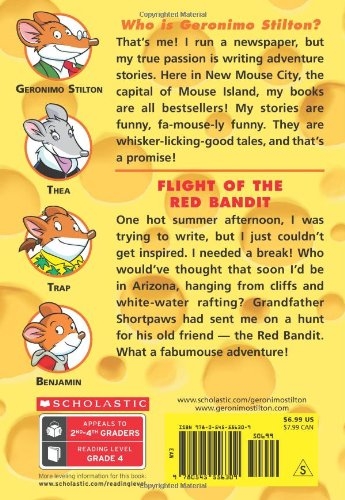 bộ flight of the red bandit (geronimo stilton #56), volume 56