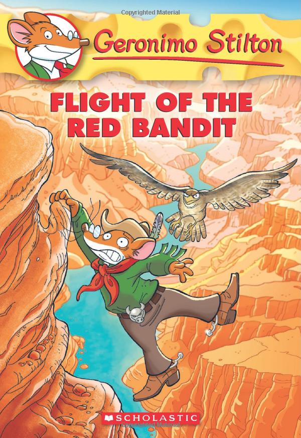 bộ flight of the red bandit (geronimo stilton #56), volume 56