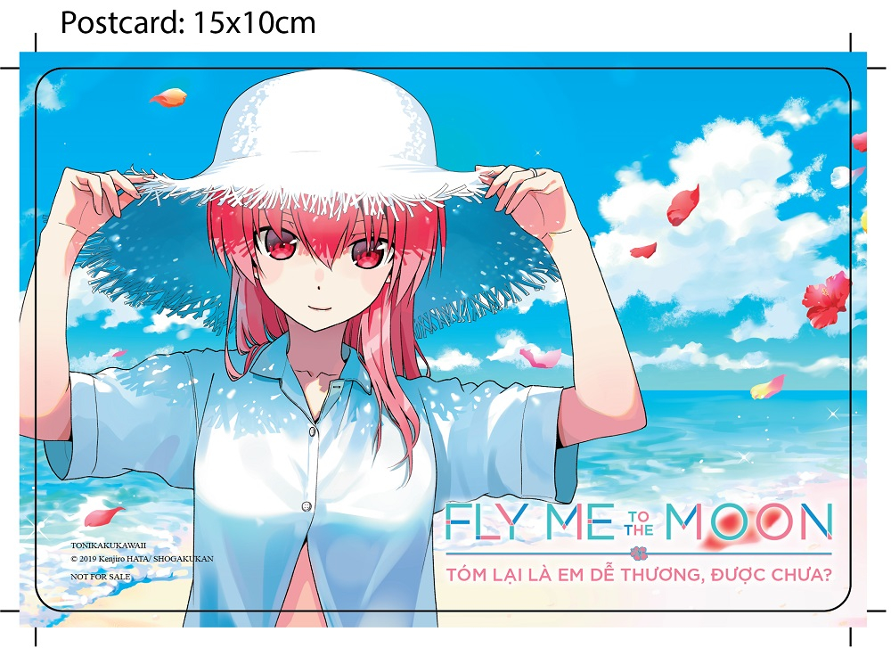 bộ fly me to the moon - tóm lại là em dễ thương, được chưa? - tập 6 - bản đặc biệt - tặng kèm 2 postcard + 1 lót ly + 1 móc khóa