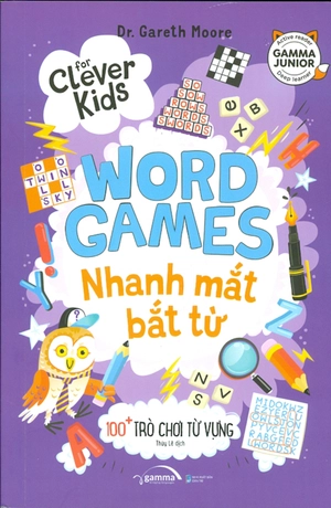 bộ for clever kids - word games: nhanh mắt bắt từ - 100+ trò chơi từ vựng