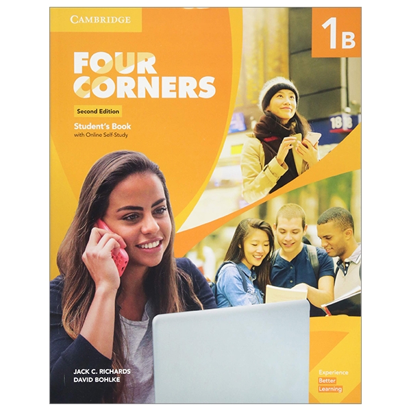 bộ four corners level 1b student's book with online self-study, 2nd edition