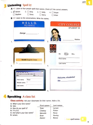 bộ four corners sb 1a w cd-rom