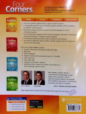 bộ four corners sb 1b w cd-rom