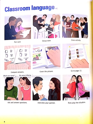 bộ four corners sb 1b w cd-rom