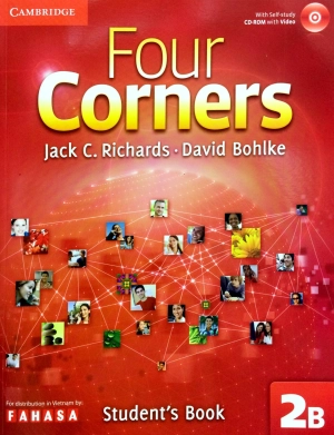 bộ four corners sb 2b w cd-rom