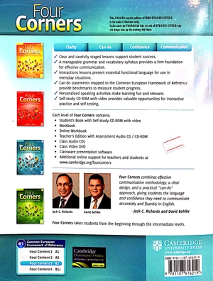 bộ four corners sb 3a w cd-rom