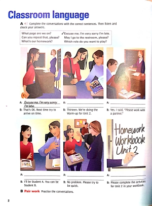 bộ four corners sb 3a w cd-rom