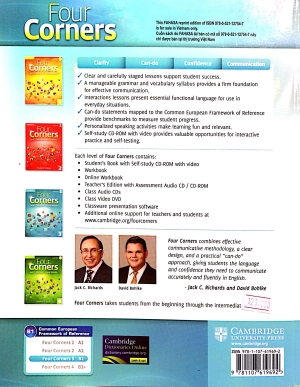 bộ four corners sb 3b w cd-rom