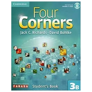 bộ four corners sb 3b w cd-rom