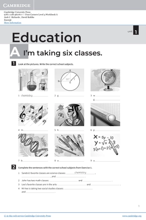 bộ four corners wb 3a