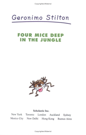 bộ four mice deep in the jungle (geronimo stilton, no. 5)