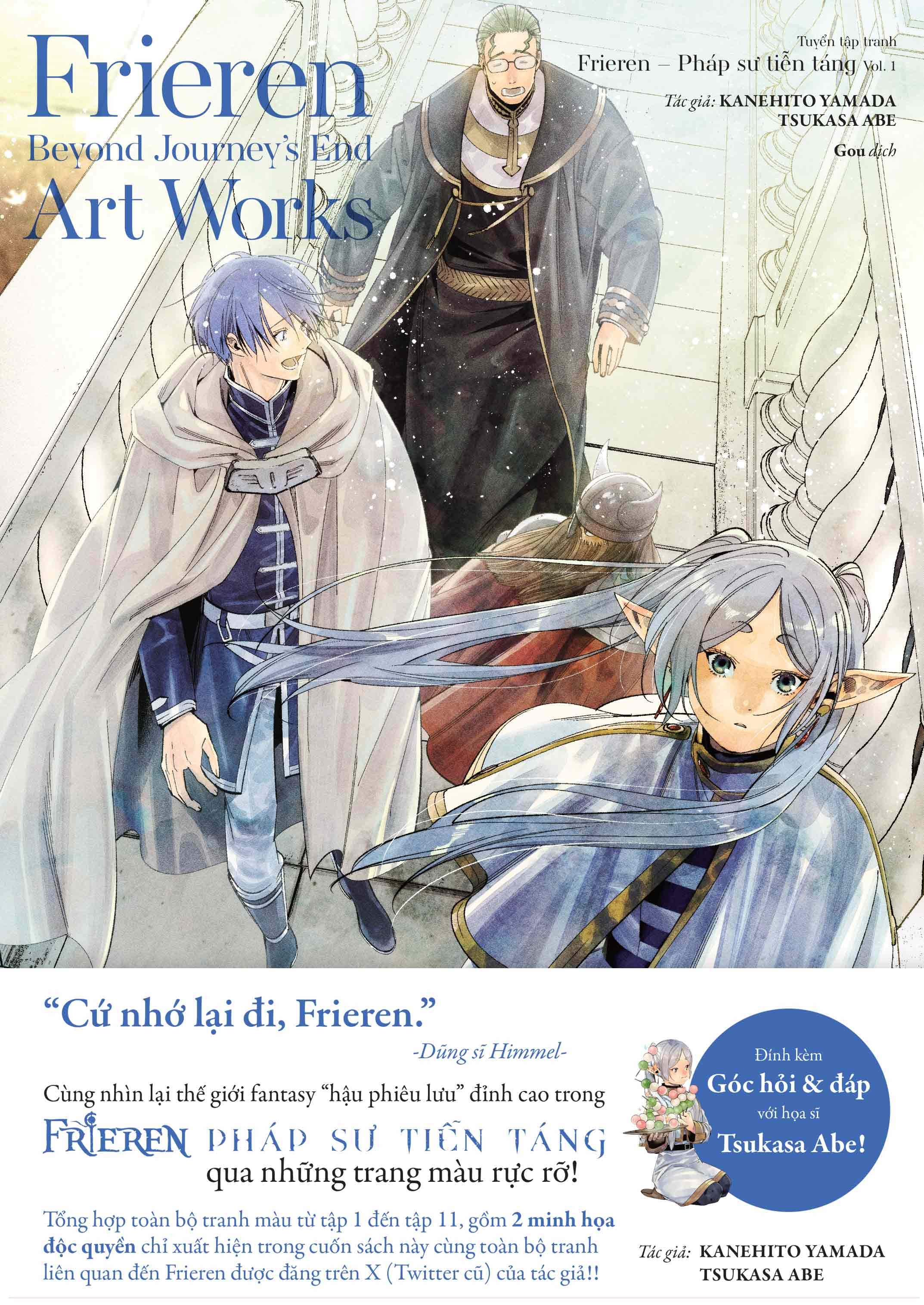 Bo
						
										
										Frieren Beyond Journey's End Art Works - Tuyen Tap Tranh Frieren - Phap Su Tien Tang - Tap 1 - Tang Kem Obi