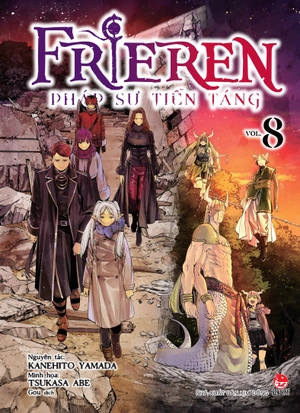 bộ frieren - pháp sư tiễn táng - tập 8 - tặng kèm sổ xé