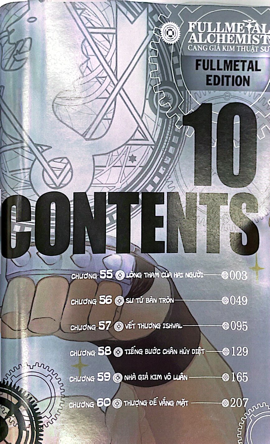 bộ fullmetal alchemist - cang giả kim thuật sư - fullmetal edition - tập 10