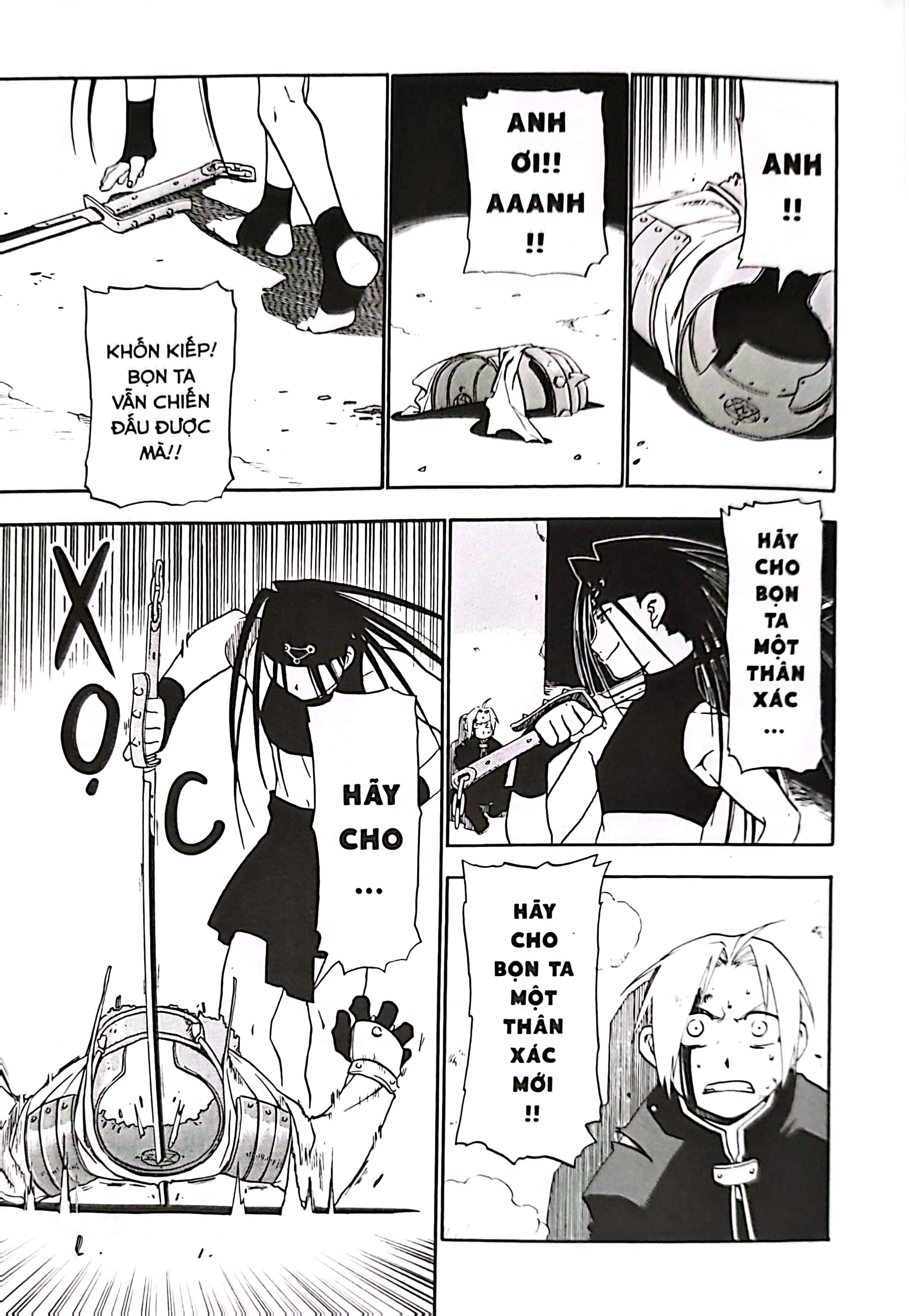 bộ fullmetal alchemist - cang giả kim thuật sư - fullmetal edition - tập 3