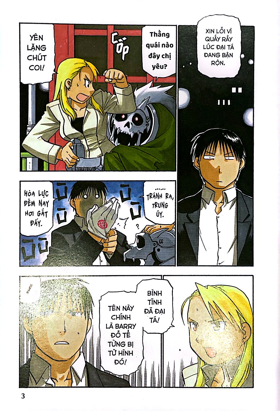 bộ fullmetal alchemist - cang giả kim thuật sư - fullmetal edition - tập 6