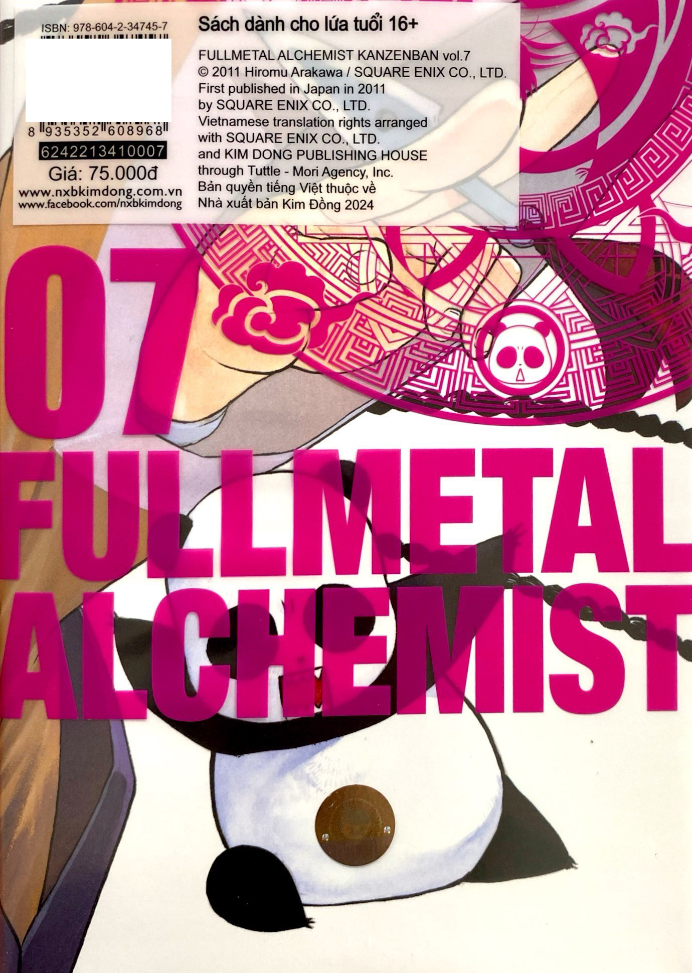 Bo
						
										
										Fullmetal Alchemist - Cang Gia Kim Thuat Su - Fullmetal Edition - Tap 7 (Tai Ban 2024)