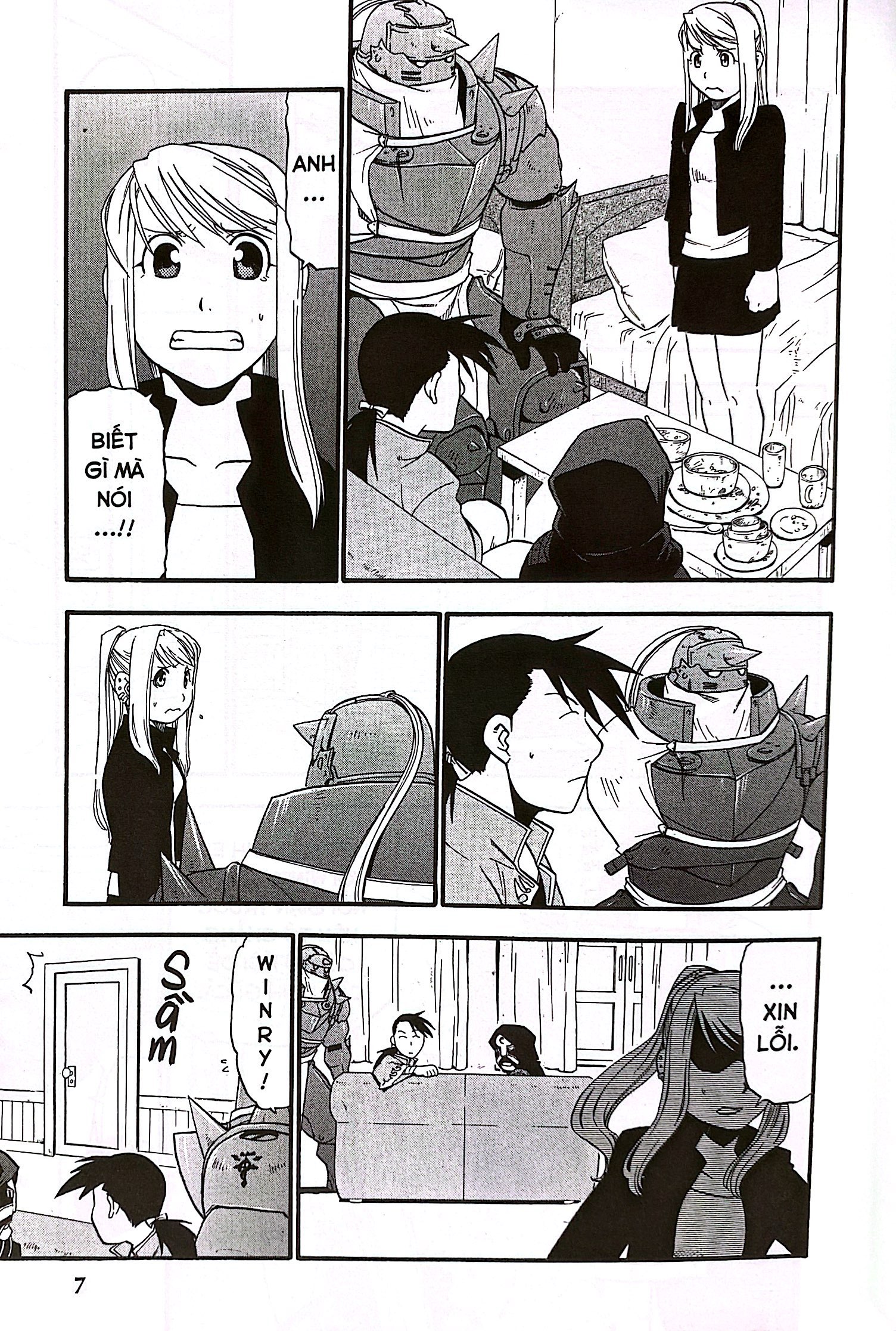 Bo
						
										
										Fullmetal Alchemist - Cang Gia Kim Thuat Su - Fullmetal Edition - Tap 8 (Tai Ban 2024)