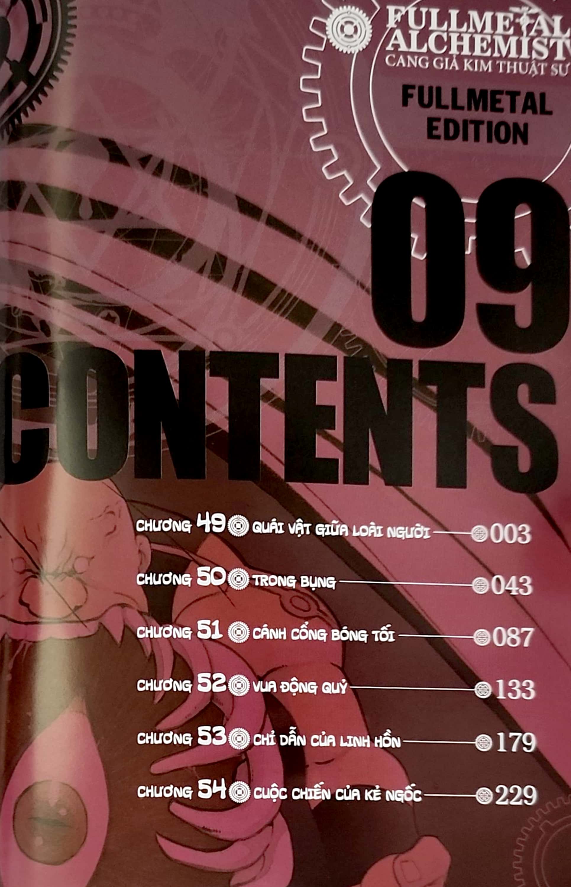 bộ fullmetal alchemist - cang giả kim thuật sư - fullmetal edition - tập 9