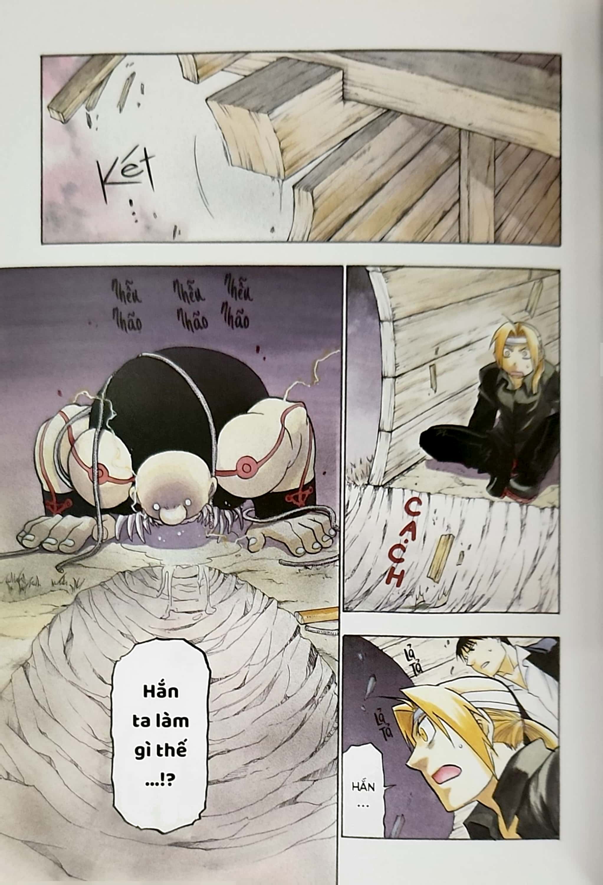 bộ fullmetal alchemist - cang giả kim thuật sư - fullmetal edition - tập 9