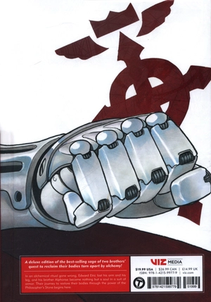 bộ fullmetal alchemist: fullmetal edition vol. 1 (english edition)