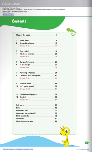 bộ fun skills level 6 student's book with home booklet and downloadable audio