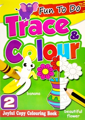bộ fun to do trace & colours book 2