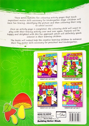 bộ fun to do trace & colours book 2