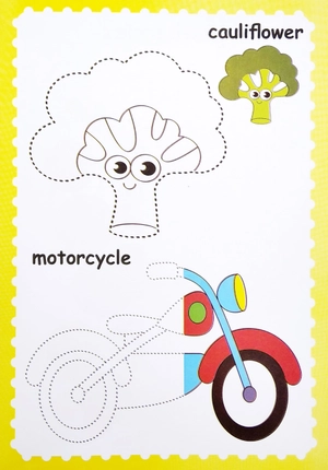 bộ fun to do trace & colours book 4