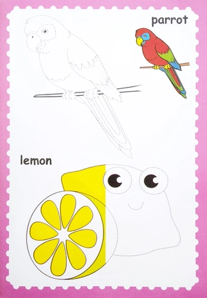 bộ fun to do trace & colours book 4