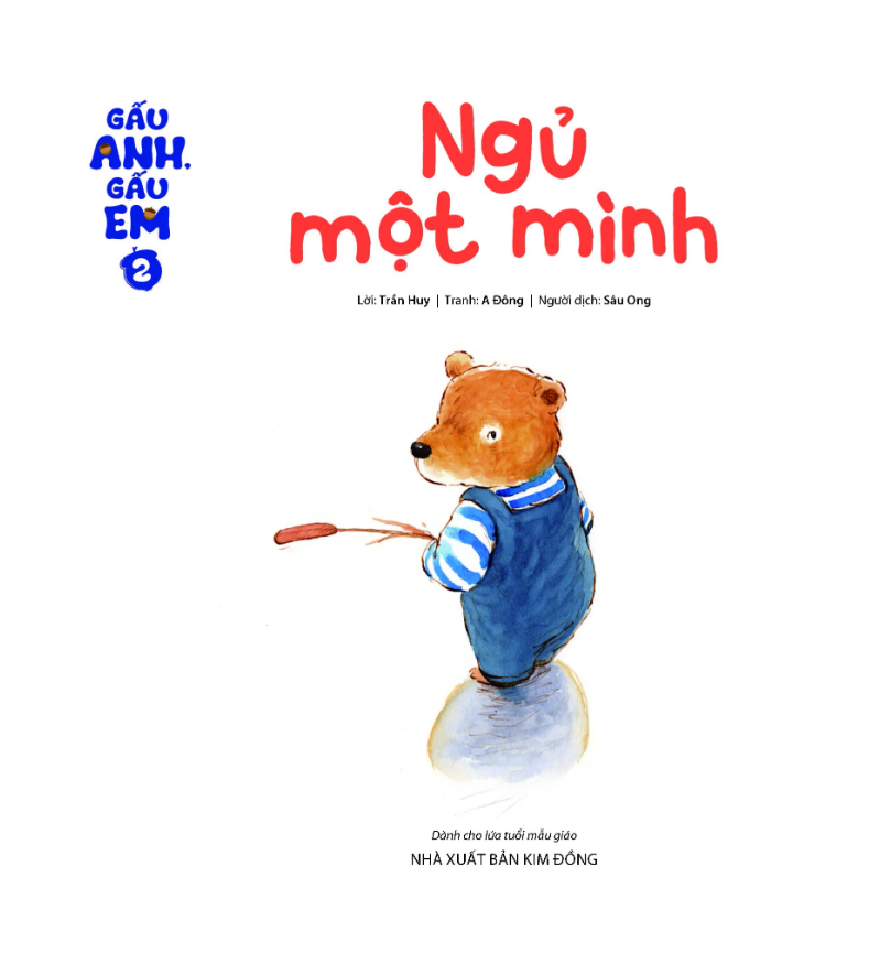 bộ gấu anh - gấu em - tập 2 - ngủ một mình