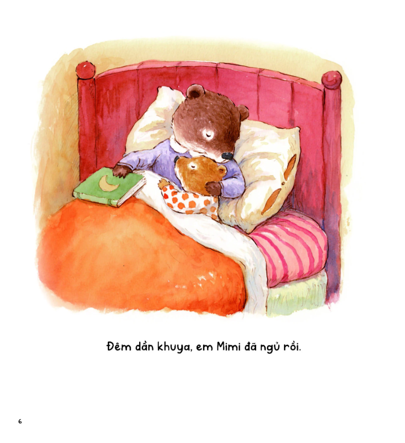 bộ gấu anh - gấu em - tập 2 - ngủ một mình